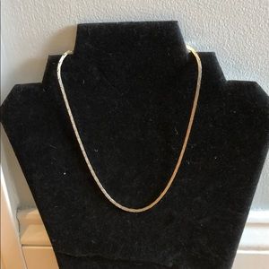 Textured Silver Necklace